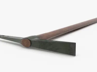 Pickaxe Low-poly 3D model