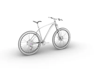 Mountain Bike 3D model shop