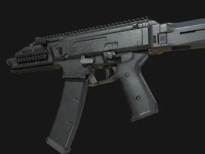 UMP evo gun  3D model