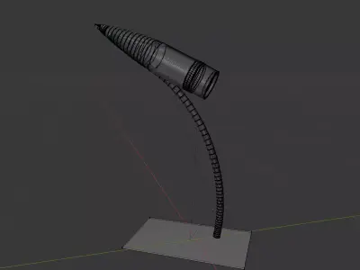 155mm Artillery Shell Premium Display Model 3D model