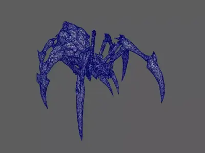 Spider 3D model 24
