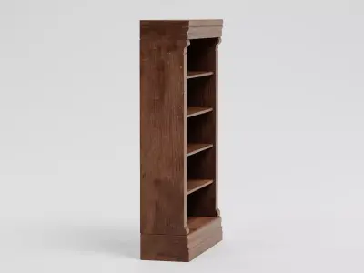 -Empty Bookshelf- 3D model