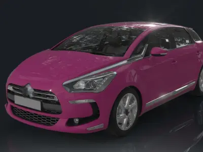 Citroen car 3D model