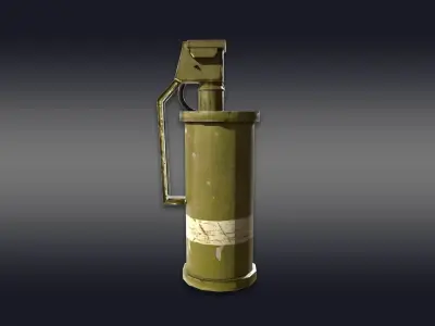 M13 Smoke Grenade 3D model