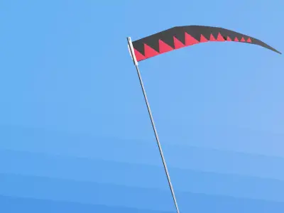 Scyth from Soul Eater Free low-poly 3D model