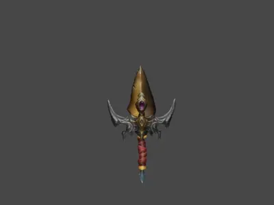Zeloeman Sword A 60 Low-poly 3D model