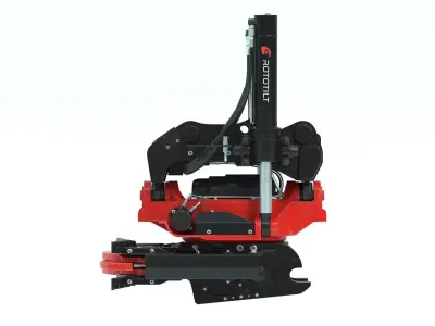 Rototilt RC5 Tiltrotator Excavator Attachment 3D model