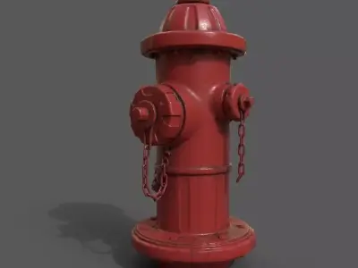 Fire Hydrant 3D model 52