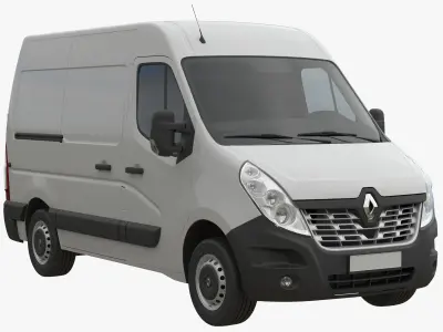Renault Master 2015 PanelVan L1H2 3D model