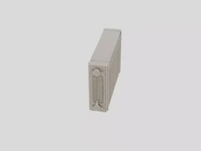 Industrial Factory Cooling Radiator Housing for 3D print 3D model