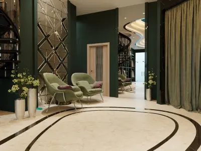 Boutique interior full complect 3D model