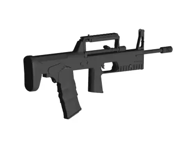 A-91 BULLPUP ASSAULT RIFLE 3D model