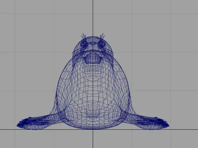 seal 3d model 3D model