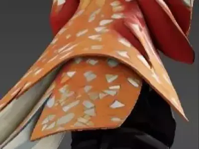 Zintsou Low-poly 3D model