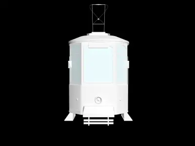 tram wagon  3D model