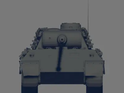Panther D 3D model
