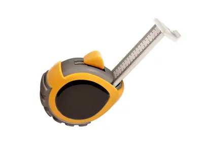 roulet Tape measure 3D model