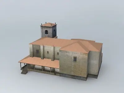 Albiztur Church Free 3D model
