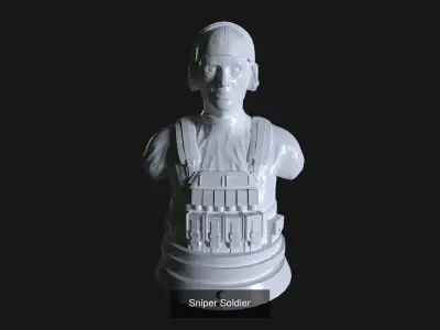 Soldiers 3D Model Pack