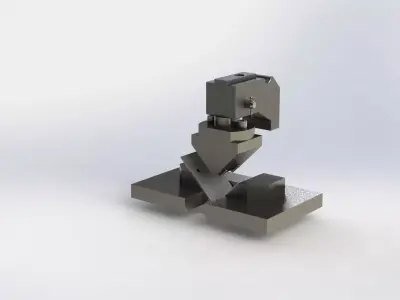 Plate die 3D model