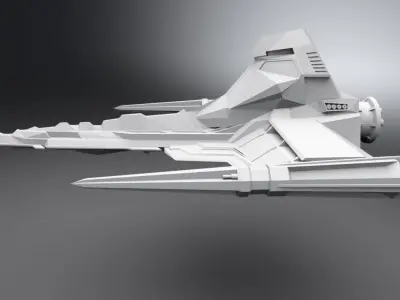 Draconian Marauder Scale model 3D print model