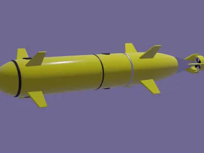 Subsea ROV AUV  3D model