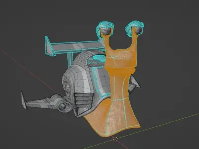 TRABO SNAIL 3D model
