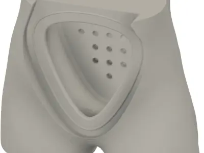 Simulators for Ultrasound-Guided Prenatal Diagnostic Procedures 3D print model