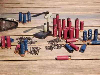 3D model Tools for making ammunition USP-5 Low-poly 3D model