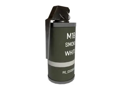SMOOKE-M18 mb smoke Free low-poly 3D model