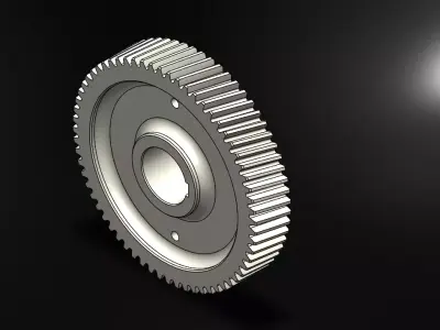 MODELAGEM SIMPLES DE UMA ENGRENAGEM 3D model