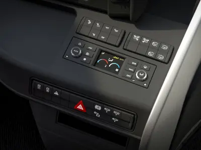 Mercedes Benz Travego Cockpit 3D model