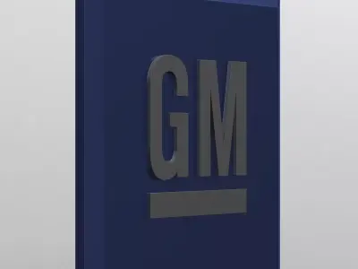 gm logo 3D model
