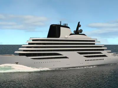 Ontario Yacht Dynamic Simulation 3D model