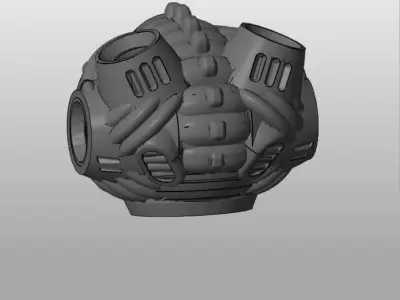 CHIBI-TECH SD - GRIM CORE 3D print model