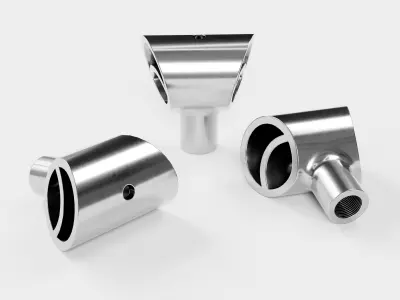 AR-15 JP Muzzle Brake Low-poly 3D model