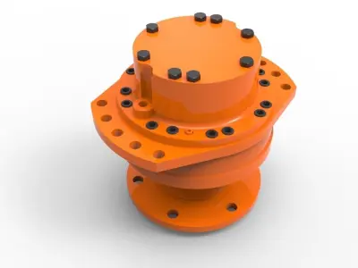 POCLAIN MOTOR Free 3D model