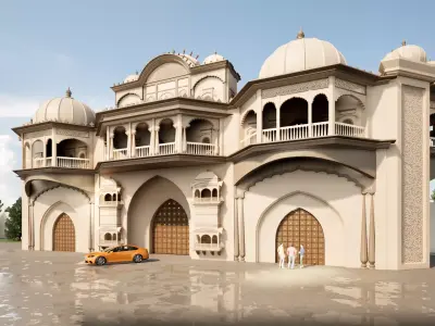 Indian Gate Exterior 3D model