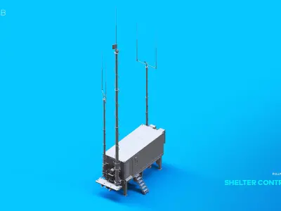 Shelter Control View 3D model