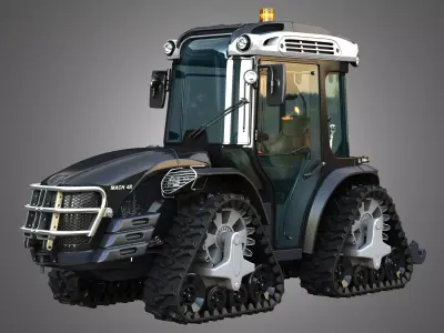 MACH 4 Tractor 3D model