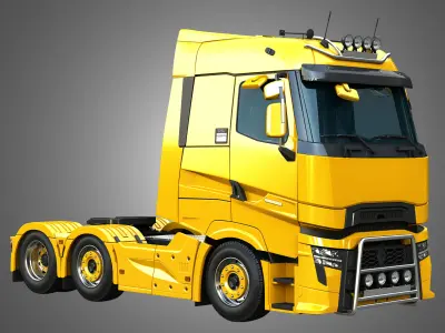 T520 - High Range Truck 3D model