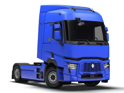 Renault E Tech T Tractor 4x2 2026 3D model