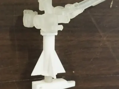 Extinguishing monitor Typ B 3D print model