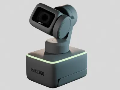 Insta360 Link Webcam Low-poly 3D model