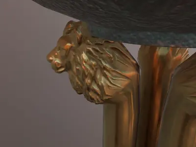 Fire Torch 3D model purchase