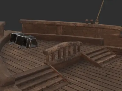Pirate Ship 3D model