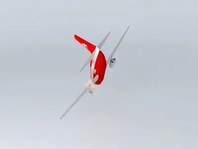 NW-57A-2 Paradox Airlines Flight 3001 Free 3D model