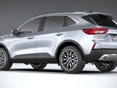 Ford Escape Hybrid 2023 3D model