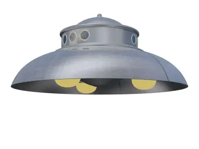 adamski flying saucer 3D model
