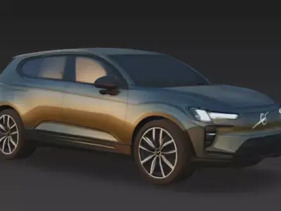 Electric Modern Car 3D model
